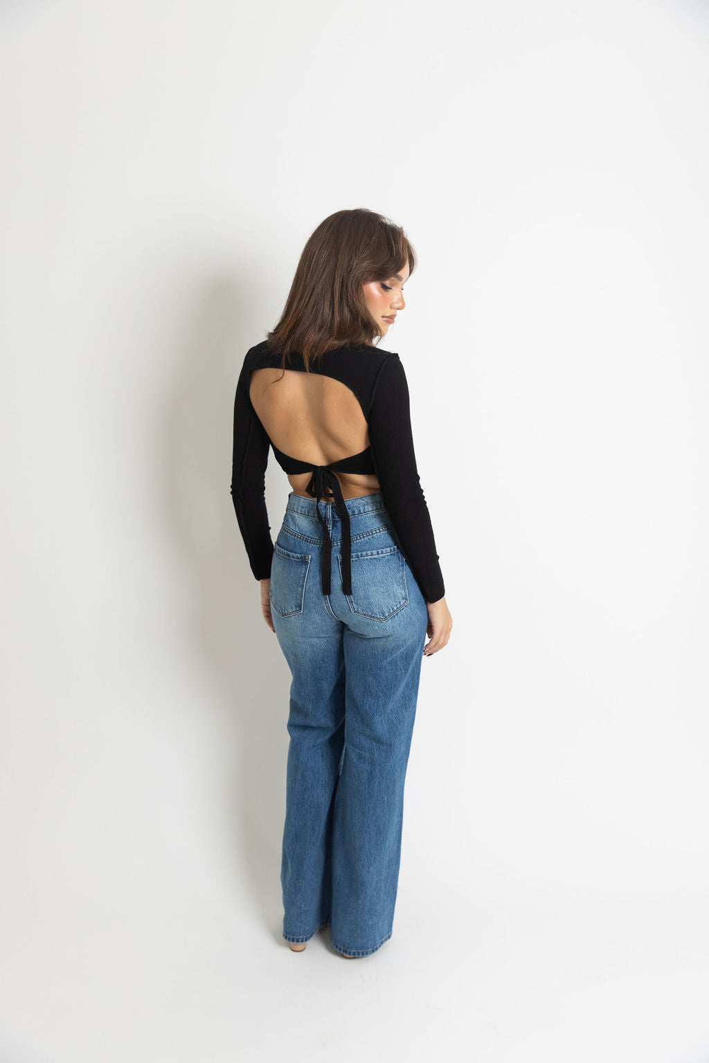 Adjustable Back Tie Top