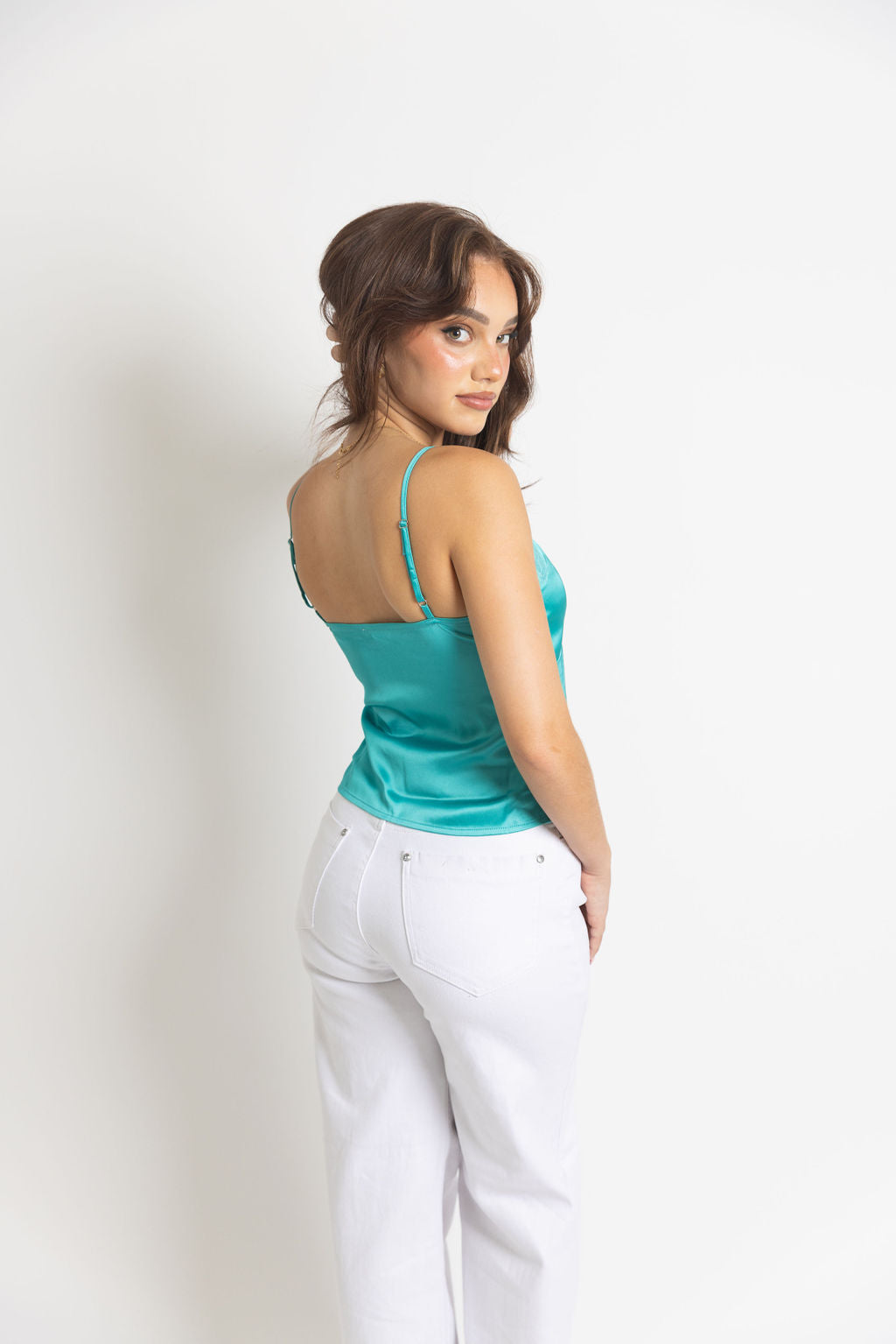 Luminous White Fit Jeans